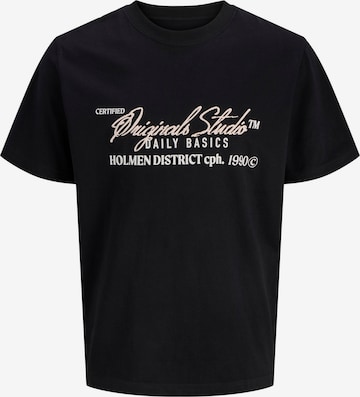 JACK & JONES Shirt in Schwarz: Vorderseite