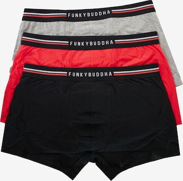 jauktas krāsas Funky Buddha Bokseršorti: no priekšpuses