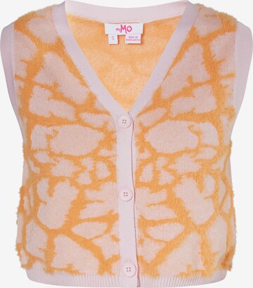 Gilet in maglia di MYMO in arancione: frontale