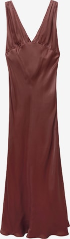 Pull&Bear Estélyi ruhák - barna: elől