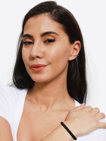 Heideman Armband 'Amber' in Zwart: voorkant