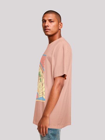 T-Shirt 'US National Parks Joshua Tree' F4NT4STIC en rose