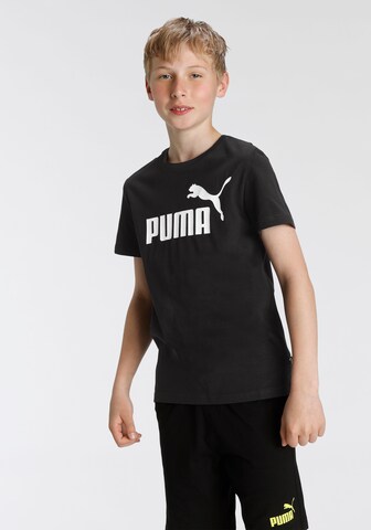 PUMA T-Shirt 'Essentials' in Schwarz