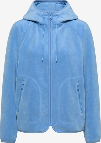 CECIL Fleecejacke in Blau: Vorderseite