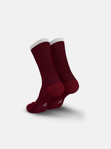 INCYLENCE Athletic Socks 'PURE' in Red