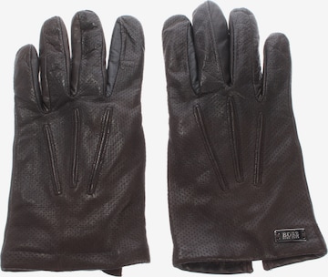 BOSS Handschuhe L in Braun: Vorderseite