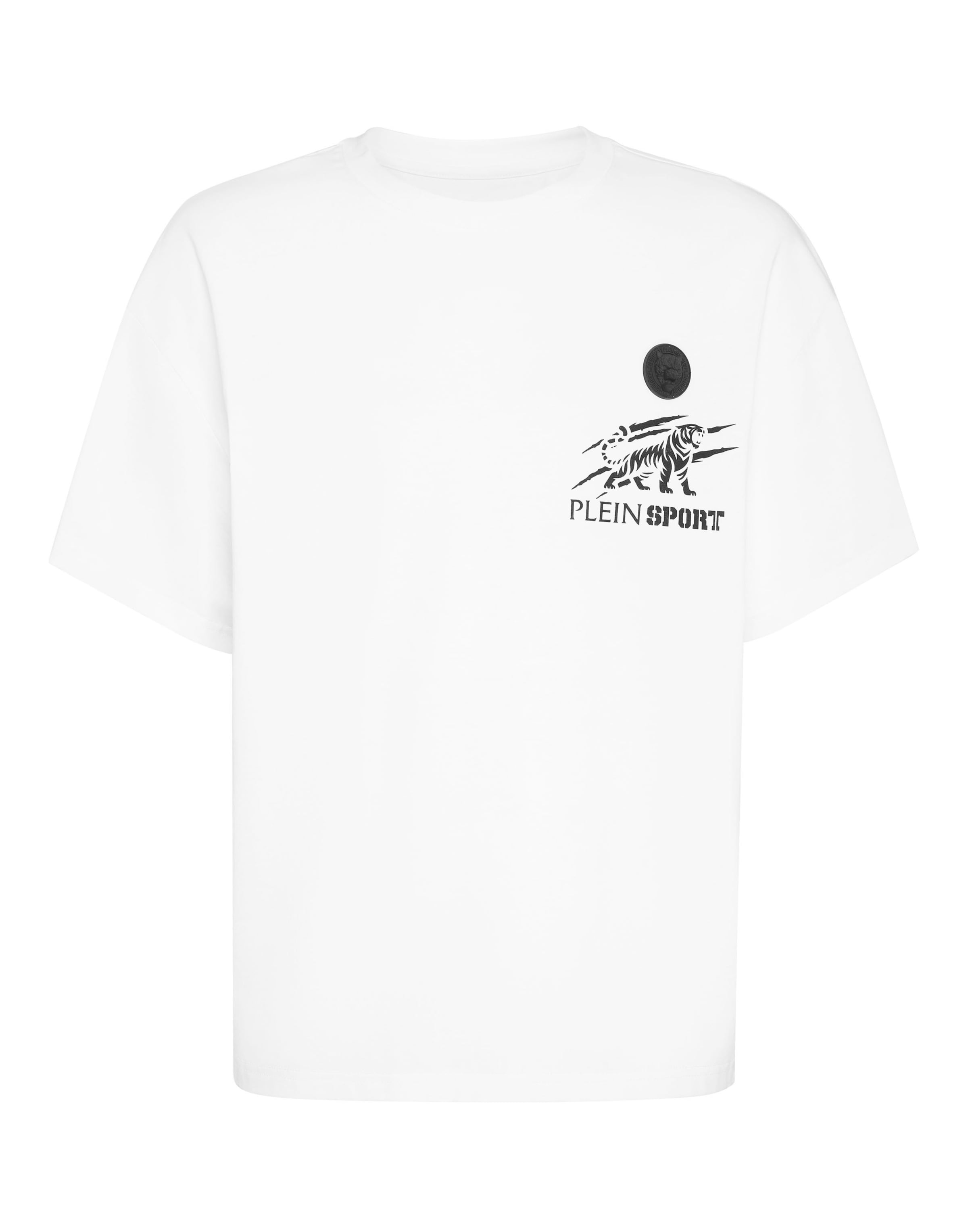 Plein Sport - Camiseta en blanco: frente