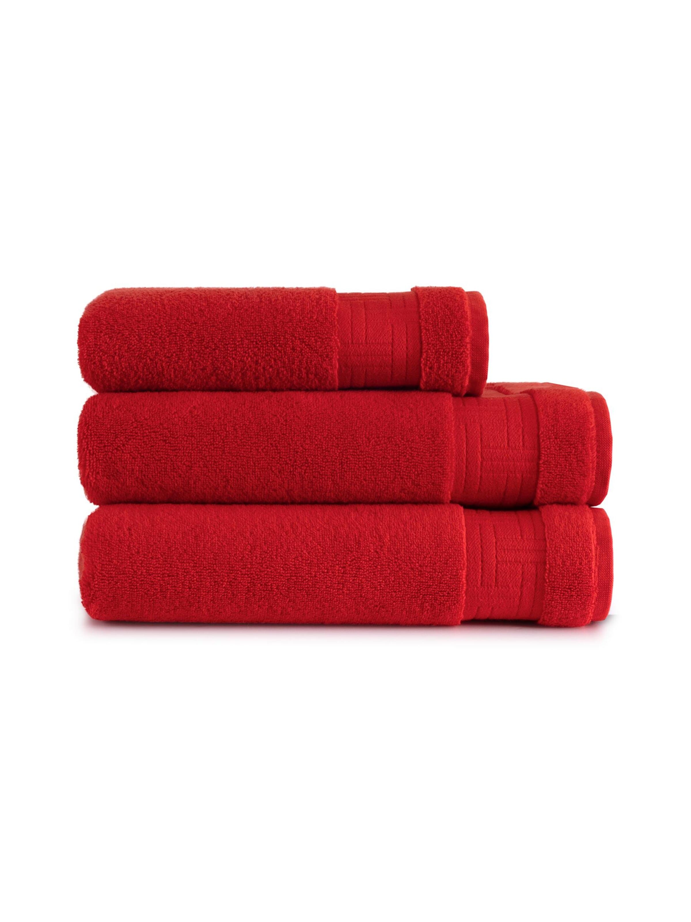 KENZO Handtuch 'KWEAVE'‌‌‌‌‌‌ in Rot