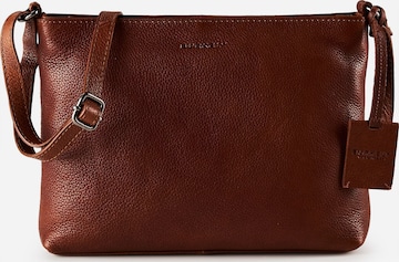 Borsa a tracolla 'Antique Avery' di Burkely in marrone: frontale