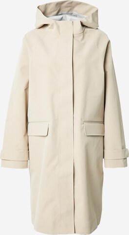 MSCH COPENHAGEN Raincoat 'Malan' in Beige: front