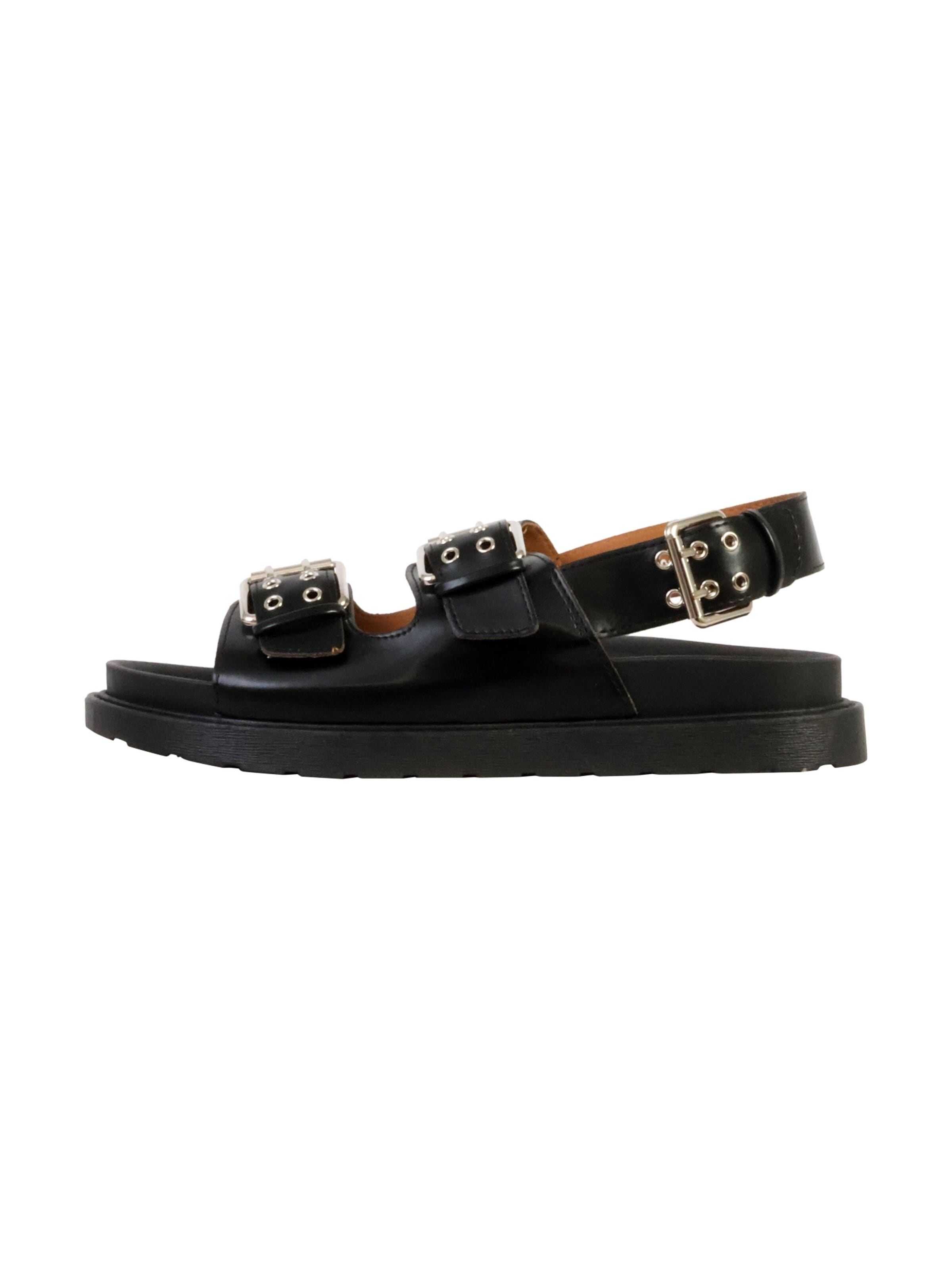 Sandales 'Sandalen mit Riemchen' Joia en noir : devant