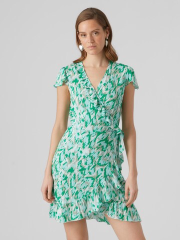 VERO MODA Letnia sukienka 'Menny' w kolorze zielony: przód