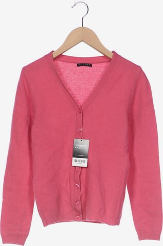 Sisley Strickjacke XXXS in Pink: predná strana