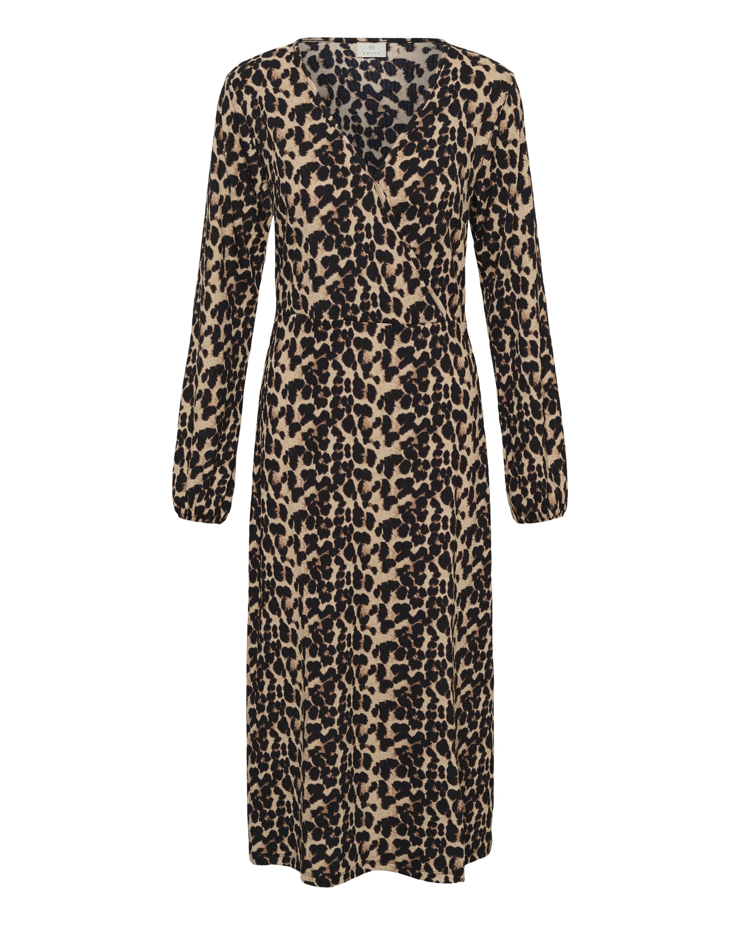 Kaffe Robe 'KAKatrine' en marron / cappuccino / noir, Vue avec produit