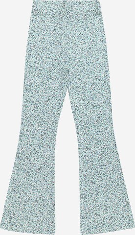 GARCIA Flared Trousers in Blue: front