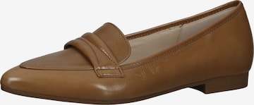 GABOR Classic Flats in Brown: front