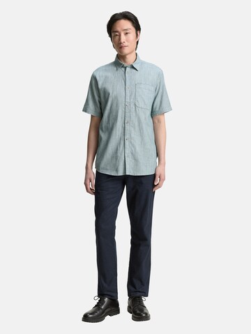 Coupe regular Chemise TOM TAILOR en vert