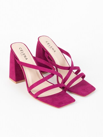 Celena Mules 'Cybill' in Pink