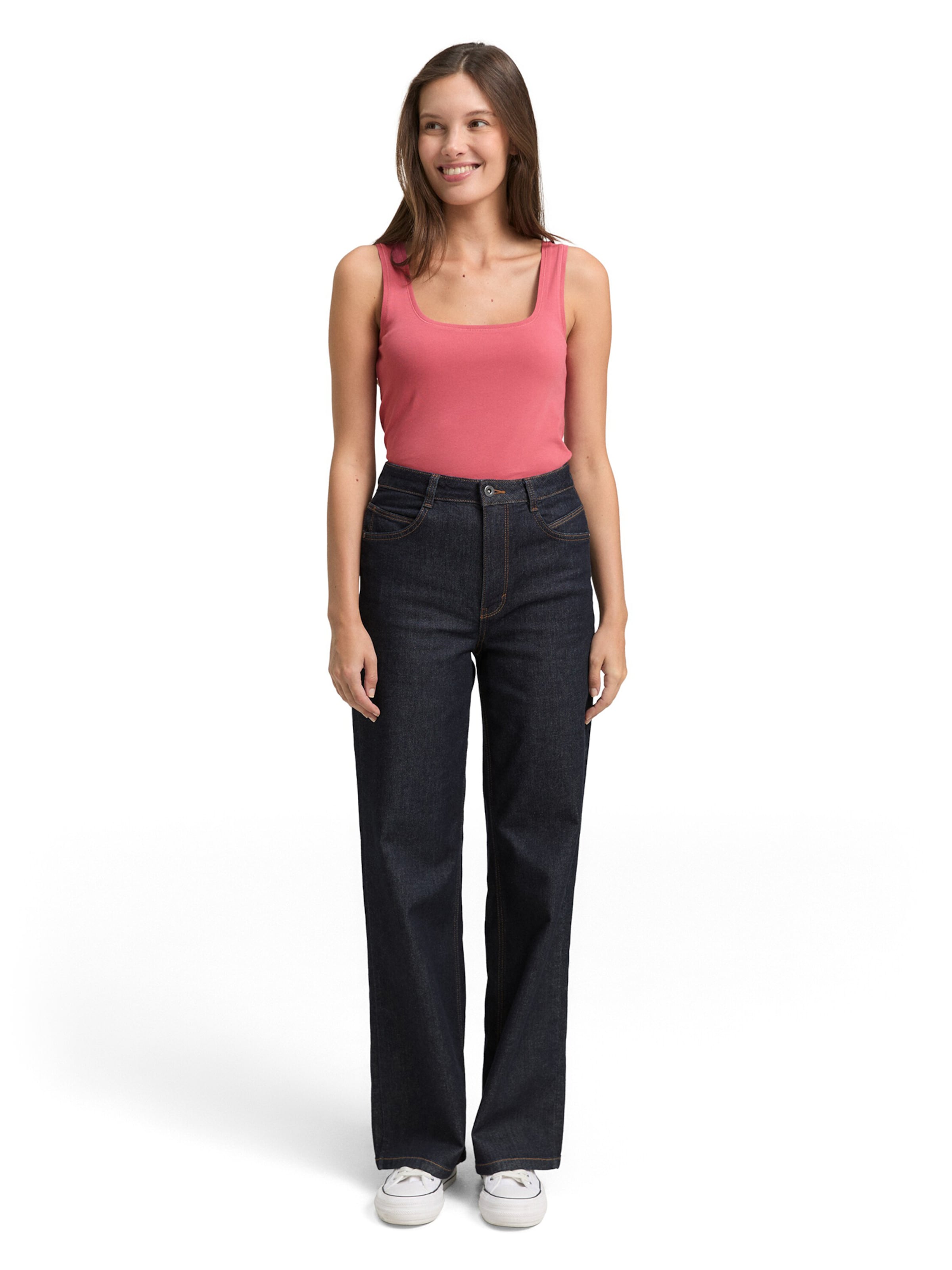 Haut TOM TAILOR en rouge