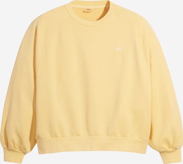 Sweat-shirt 'Snack Sweatshirt' LEVI'S ® en jaune : devant