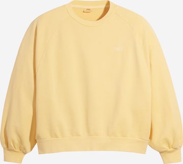 LEVI'S ® Sweatshirt 'Snack Sweatshirt' in Geel: voorkant