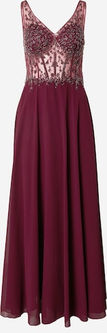 Laona Evening Dress in Red: front