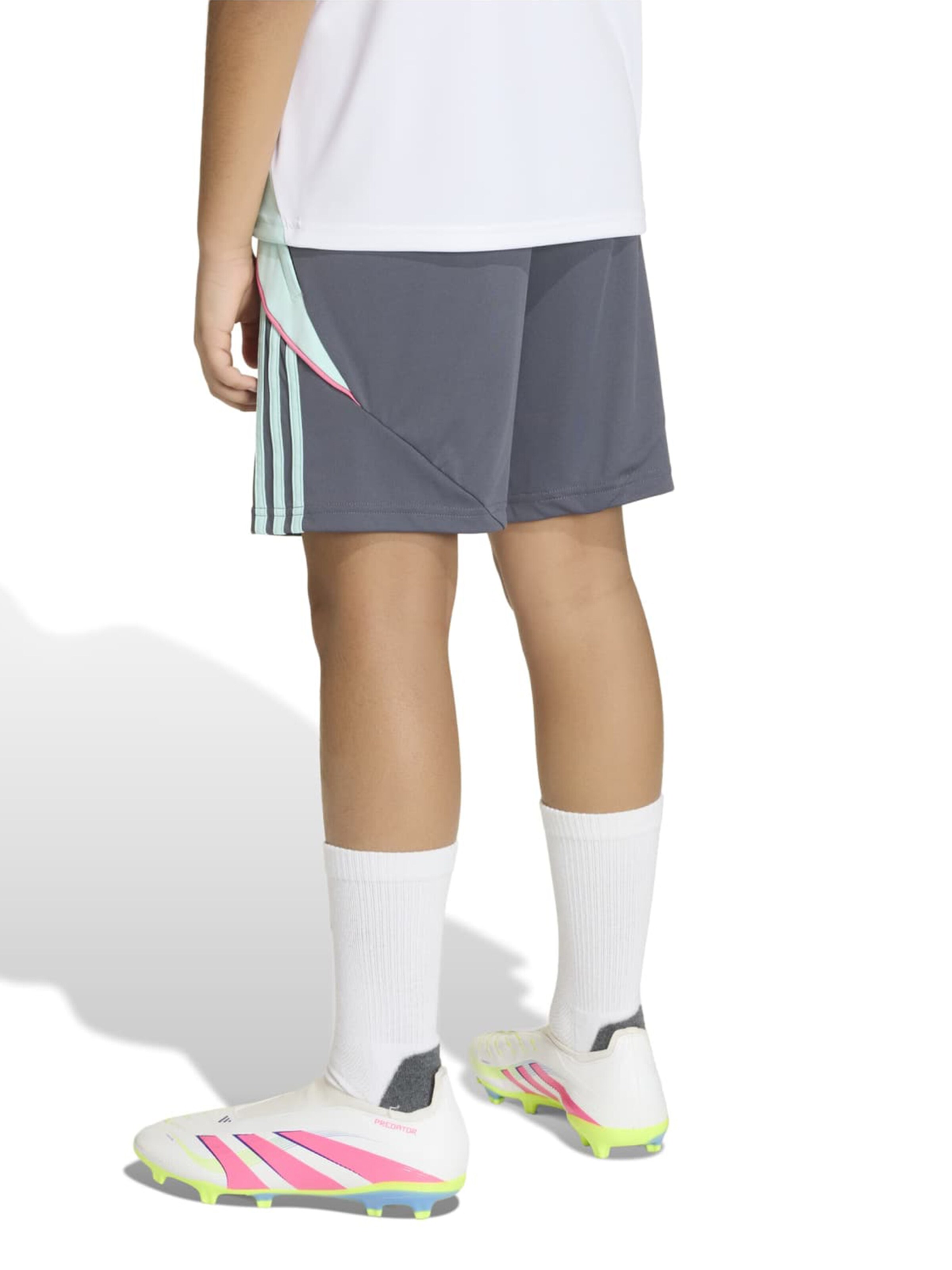 pelēks ADIDAS PERFORMANCE Standarta Sporta bikses 'Messi'