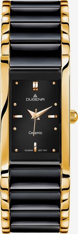 DUGENA Analog Watch in Black: front