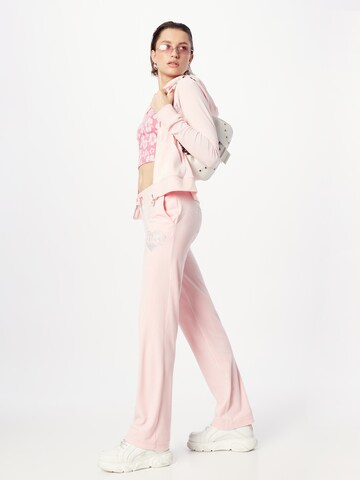 Juicy Couture - Sudadera con cremallera 'ROBERTSON' en rosa