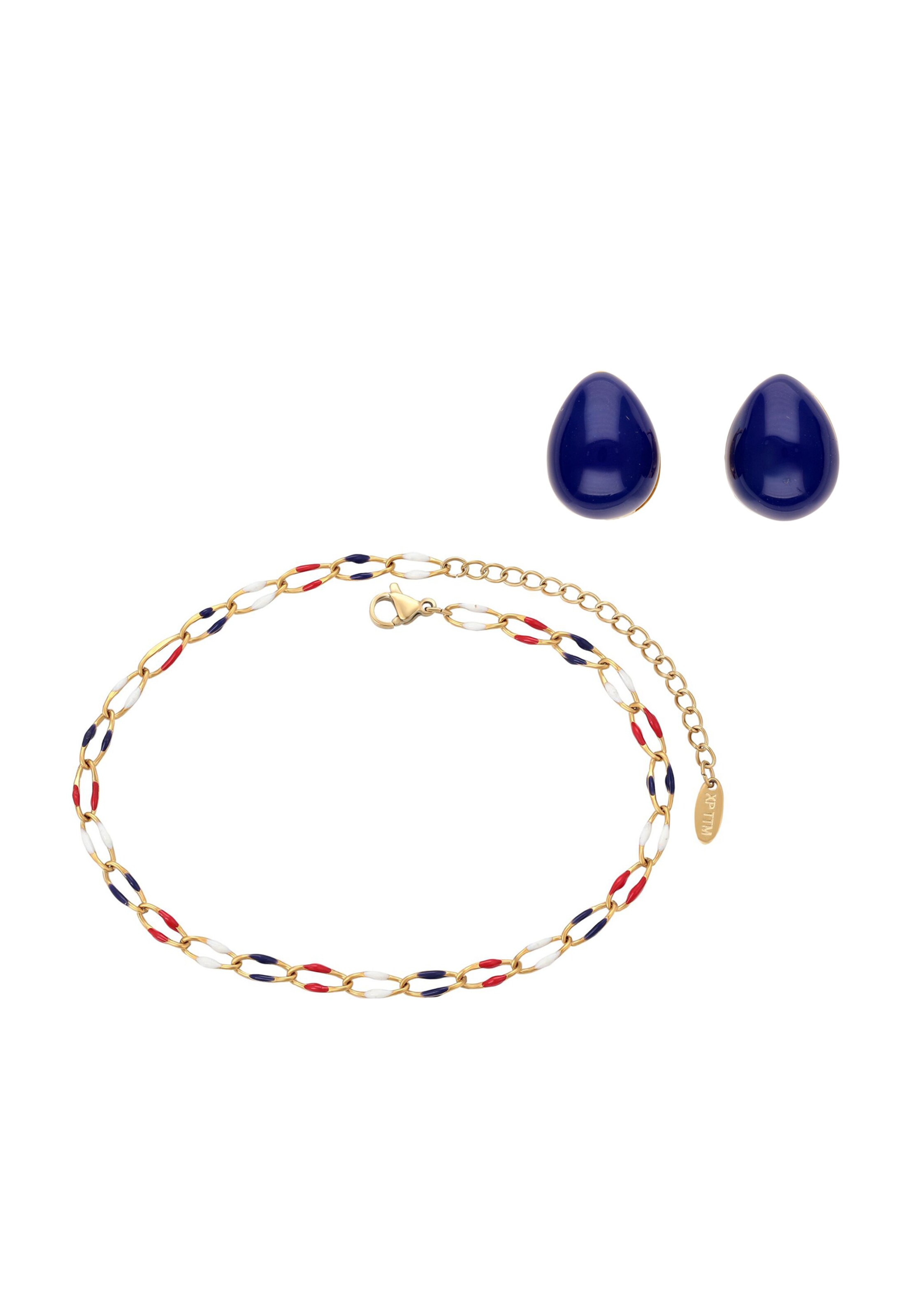 faina - Conjunto de joyería en oro: frente