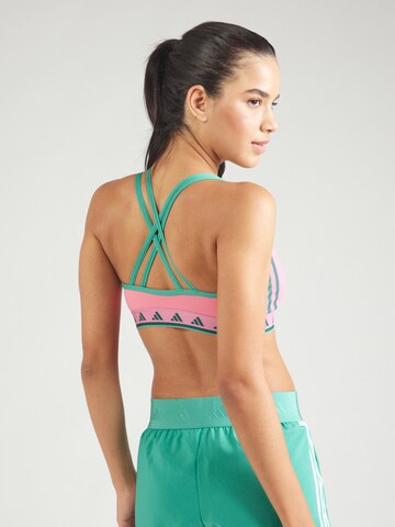 ADIDAS PERFORMANCE - Bustier Sujetador deportivo 'Hyglm Q2' en rosa