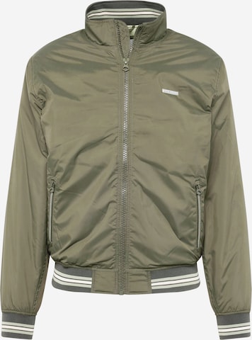 Pepe Jeans - Chaqueta de entretiempo 'Bon' en verde: frente