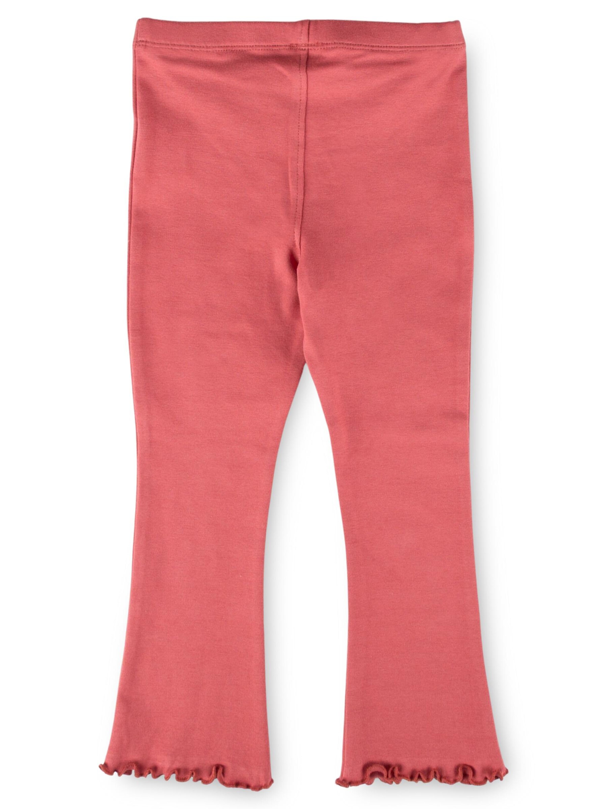 SIGIKID Regular Leggings 'Leggings boot-cut Pink Birds'‌‌‌‌‌‌‌‌‌ in Pink