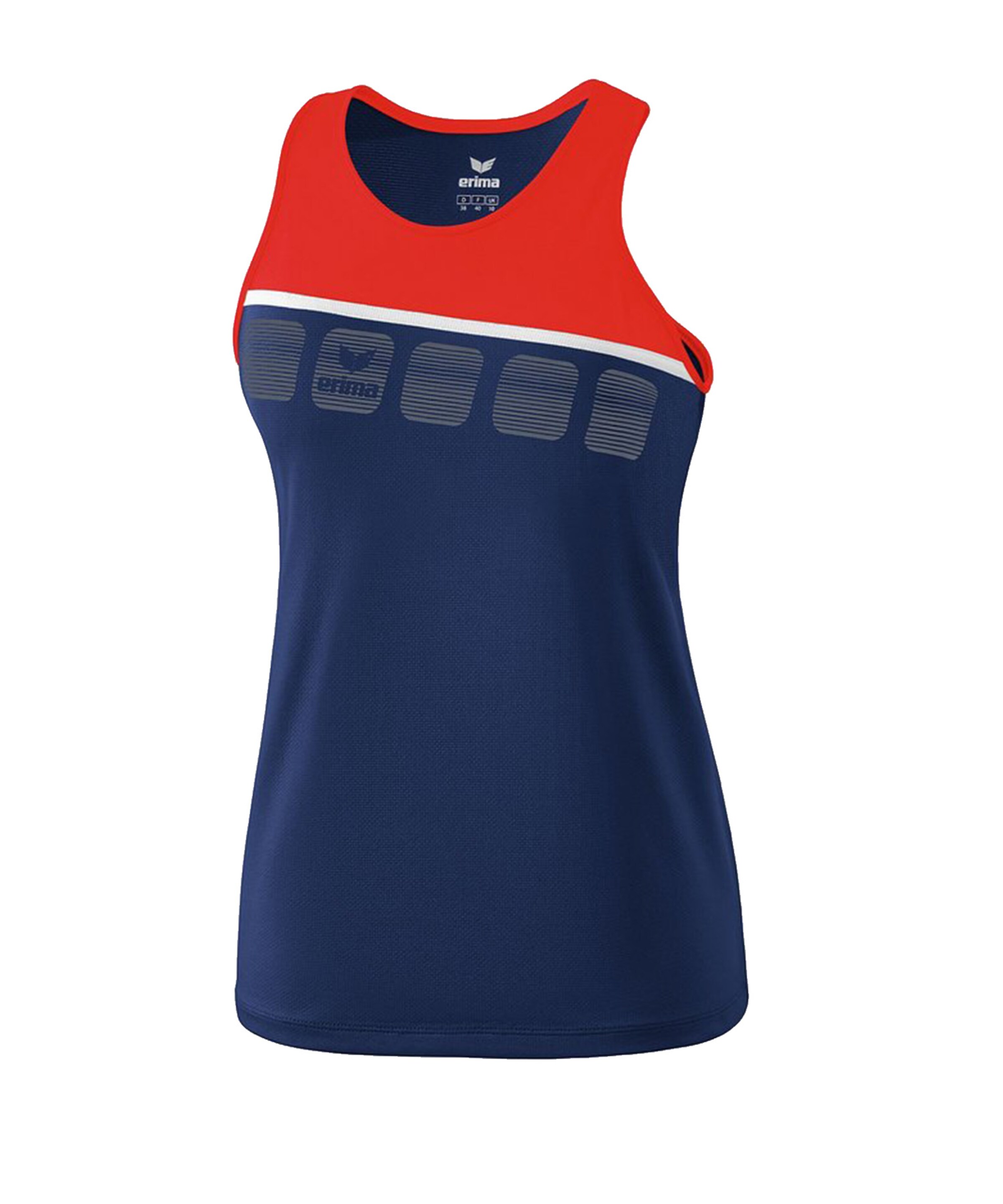 ERIMA Sporttop in Blau: Vorderseite
