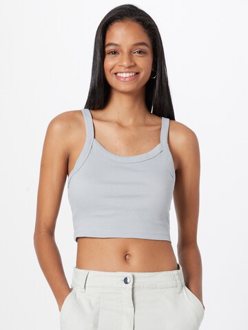 WEEKDAY Top 'Kristy' in Grey: front