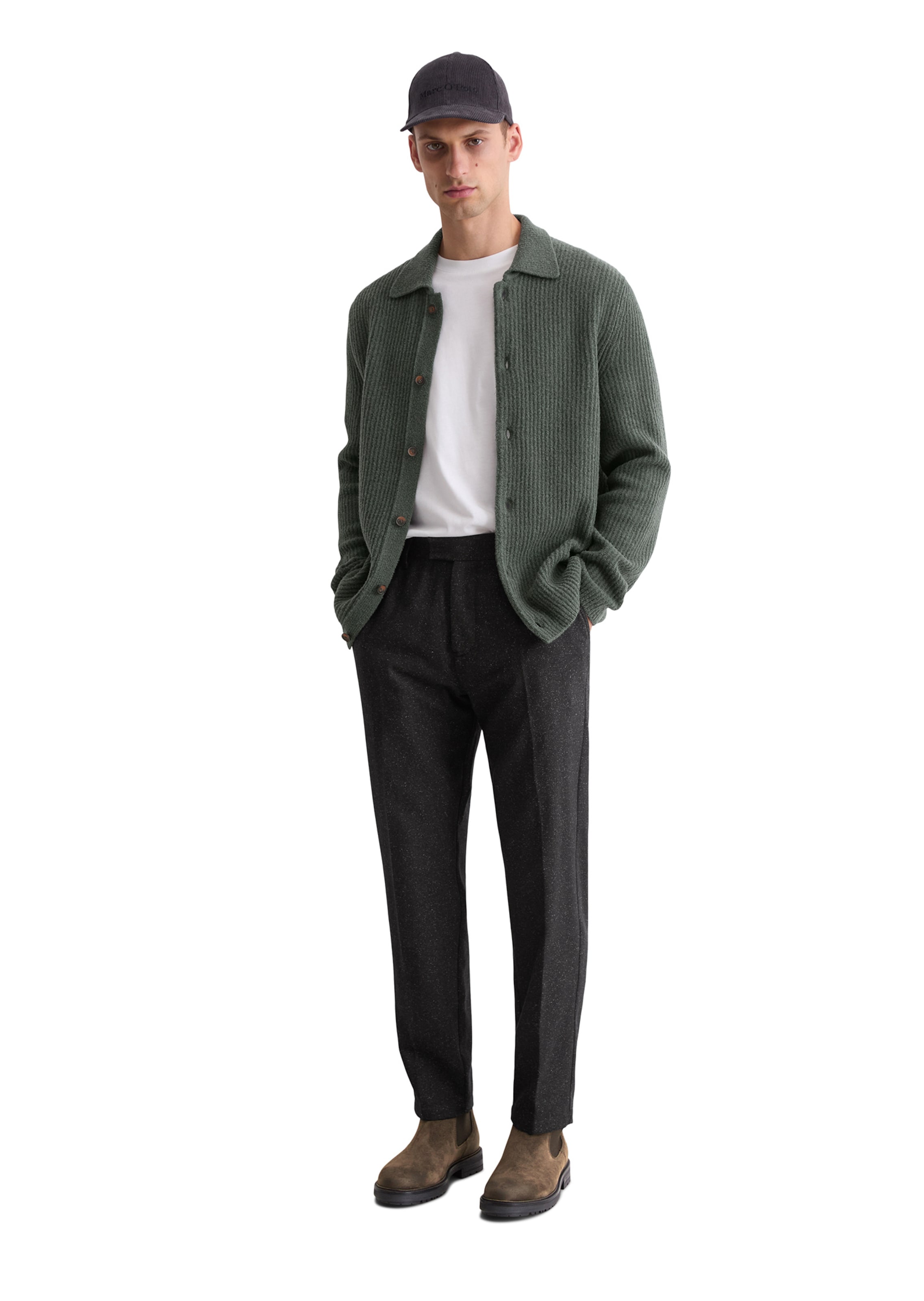 Marc O'Polo Knit cardigan in Green