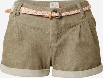 Ragwear Regular Shorts 'HEAVEN' in Grün: predná strana