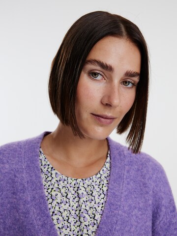 EDITED Knit Cardigan 'Carmi' in Purple