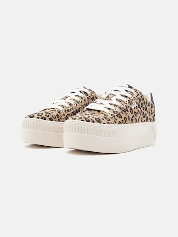 BUFFALO Низкие кроссовки 'PAIRED' в Коричневый