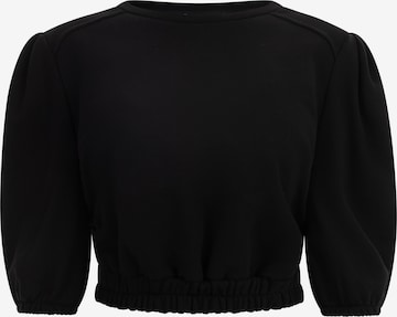 MYMO Sweatshirt in Schwarz: predná strana