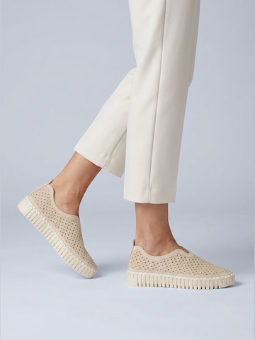 ILSE JACOBSEN Slip-on 'Tulip' in Beige: voorkant