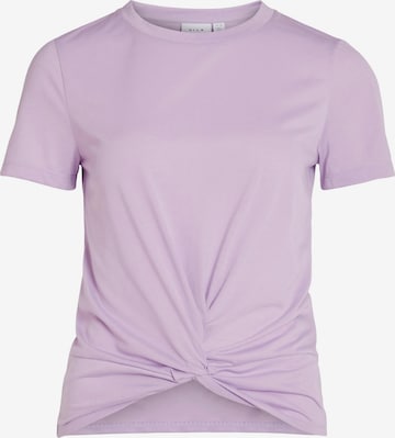 VILA Koszulka 'Caro' w kolorze fioletowy: przód
