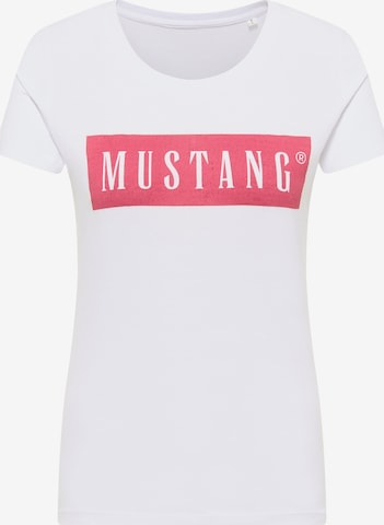 MUSTANG T-Shirt in Weiß: predná strana