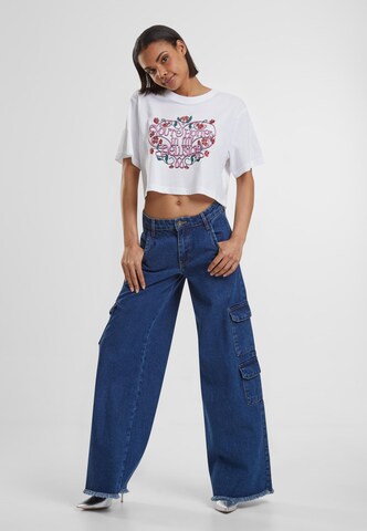 Miss Tee Shirt 'Hotter Delusion' in White