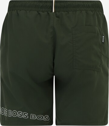 Shorts de bain 'Dolphin' BOSS Black en vert