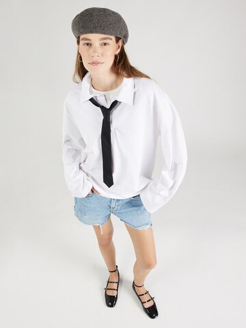 WEEKDAY Shirt in White