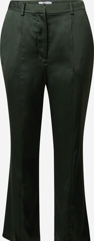 GLAMOROUS Flared Broek in Groen: voorkant