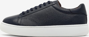 Baskets basses Derimod en bleu : devant