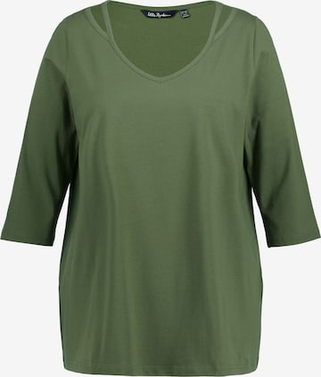 Ulla Popken Shirt in Groen: voorkant