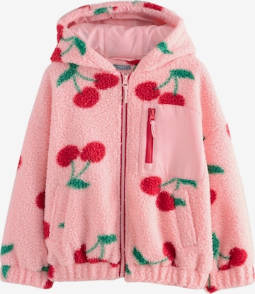 rožinė Next Flisinis džemperis: priekis